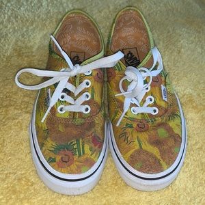 Limited Edition Vans x Van Gogh Museum Yellow Sunflowers Sneakers